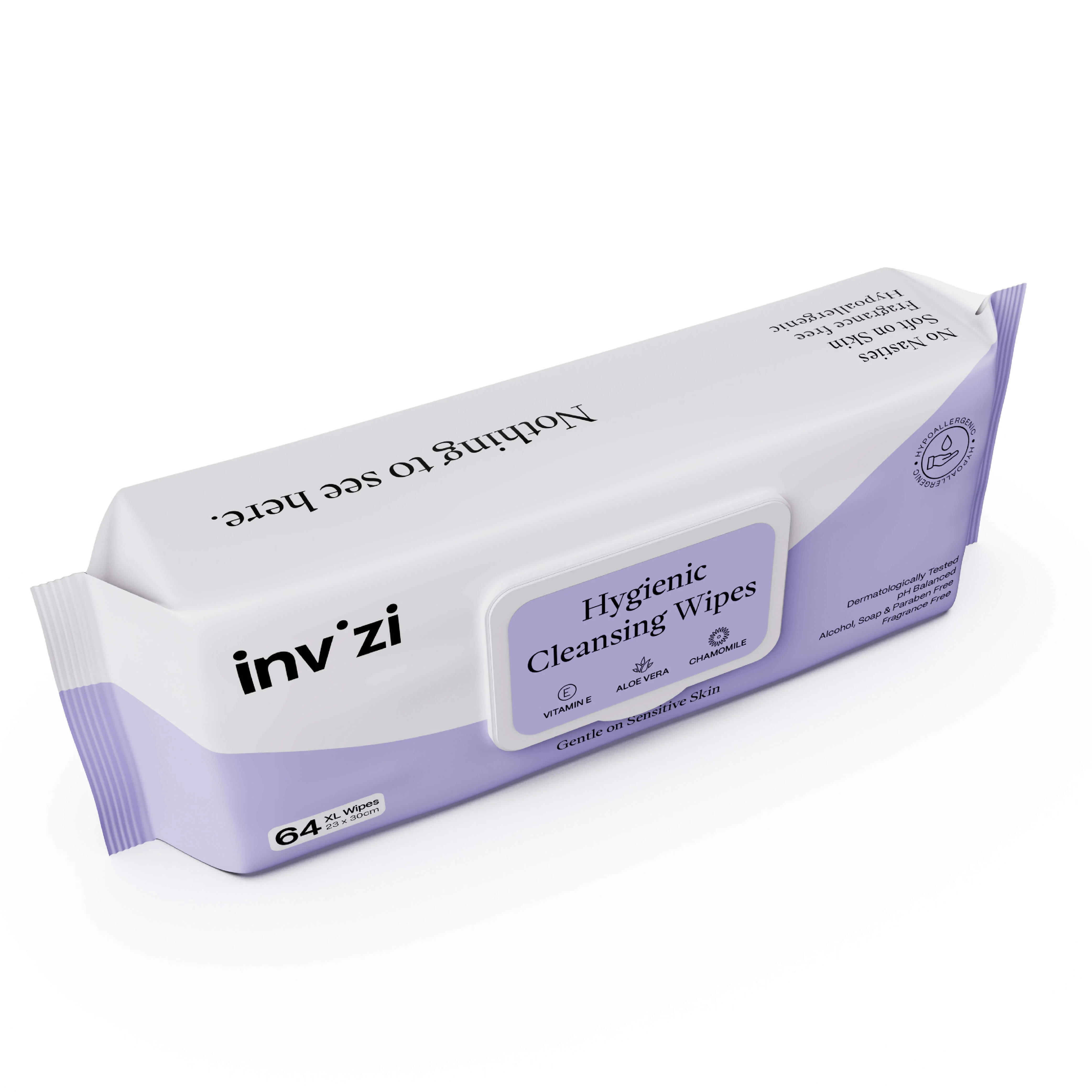 Invizi Hygienic Extra-Large Cleansing Wipes - Image 3