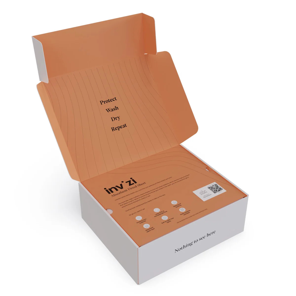 Invizi Waterproof Fitted Sheet With Soft Absorbent Top Layer - Image 5
