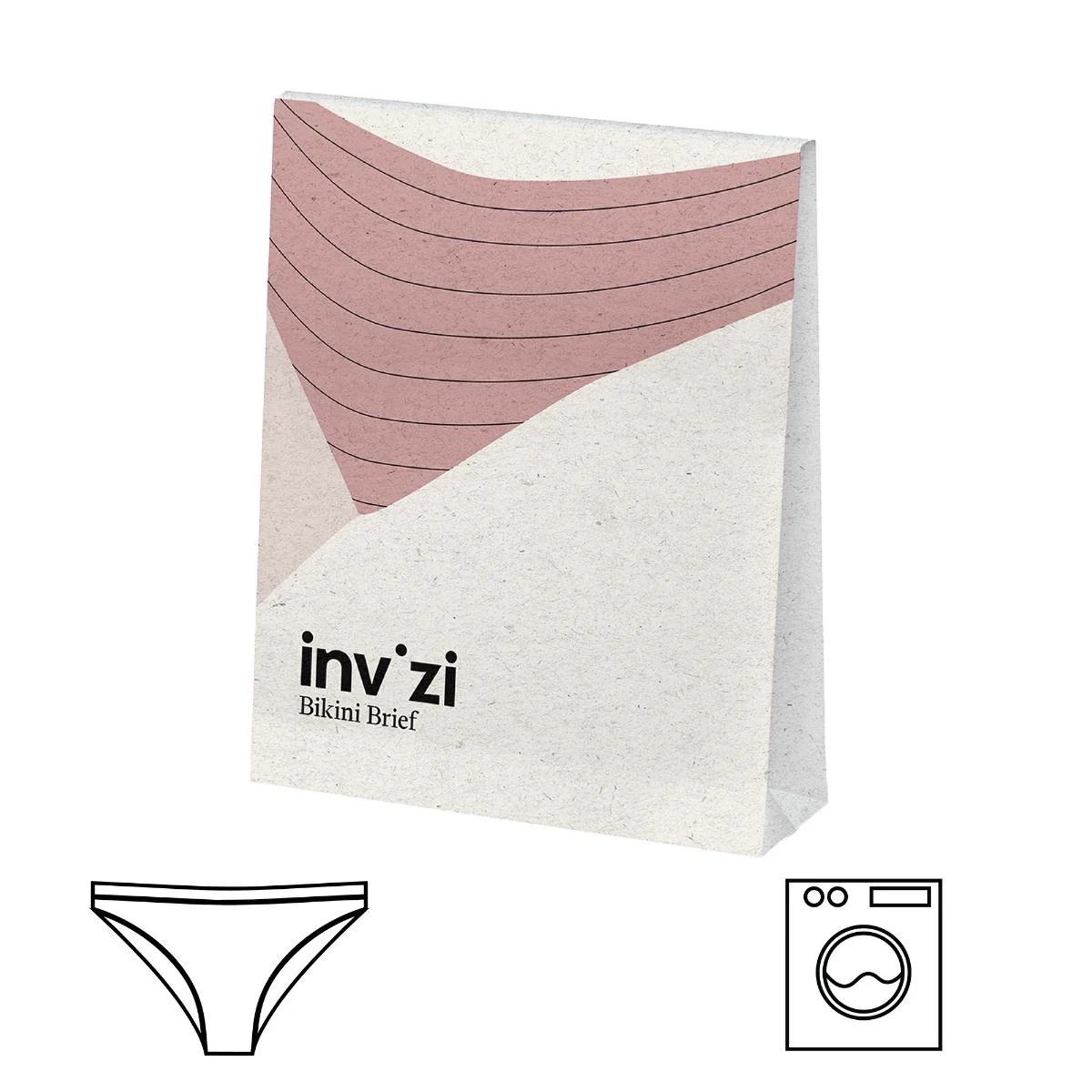 Invizi Women's Washable Bikini Brief